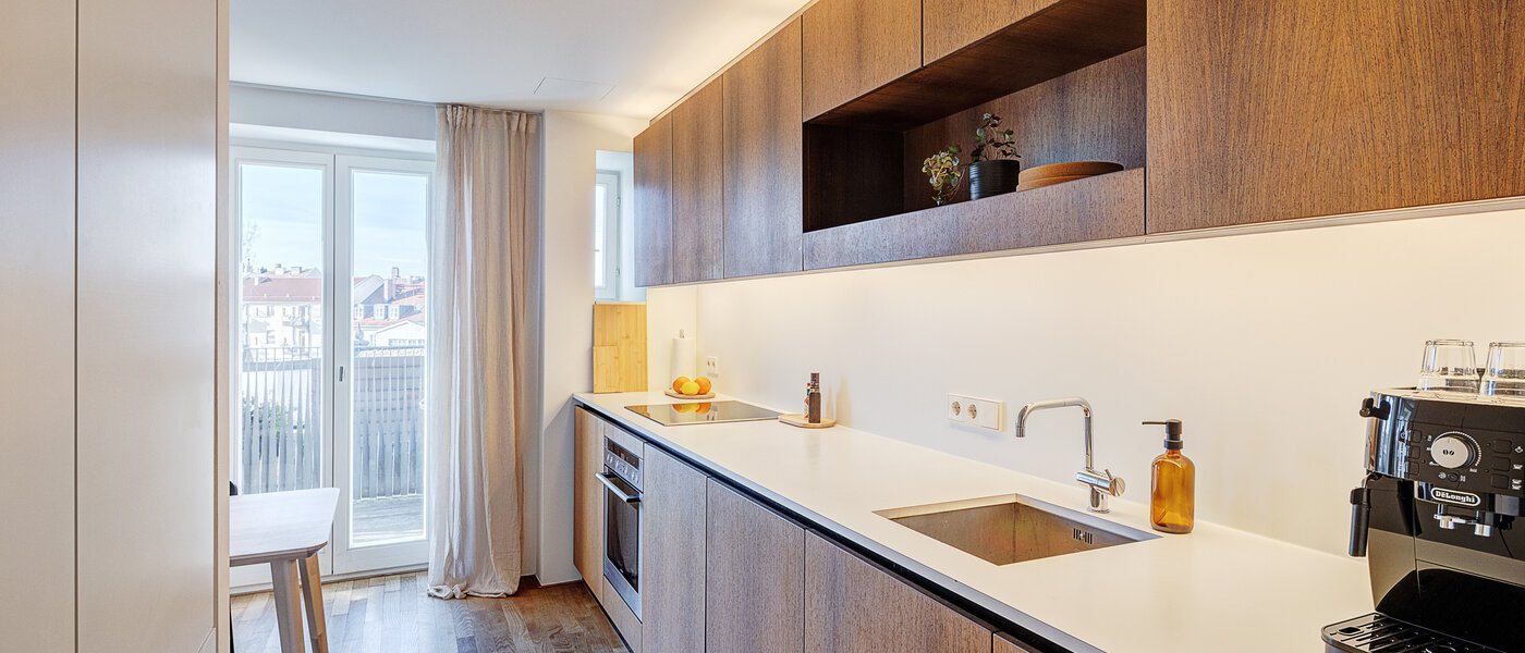 квартира München Gärtnerplatzviertel 04 кухня 14724