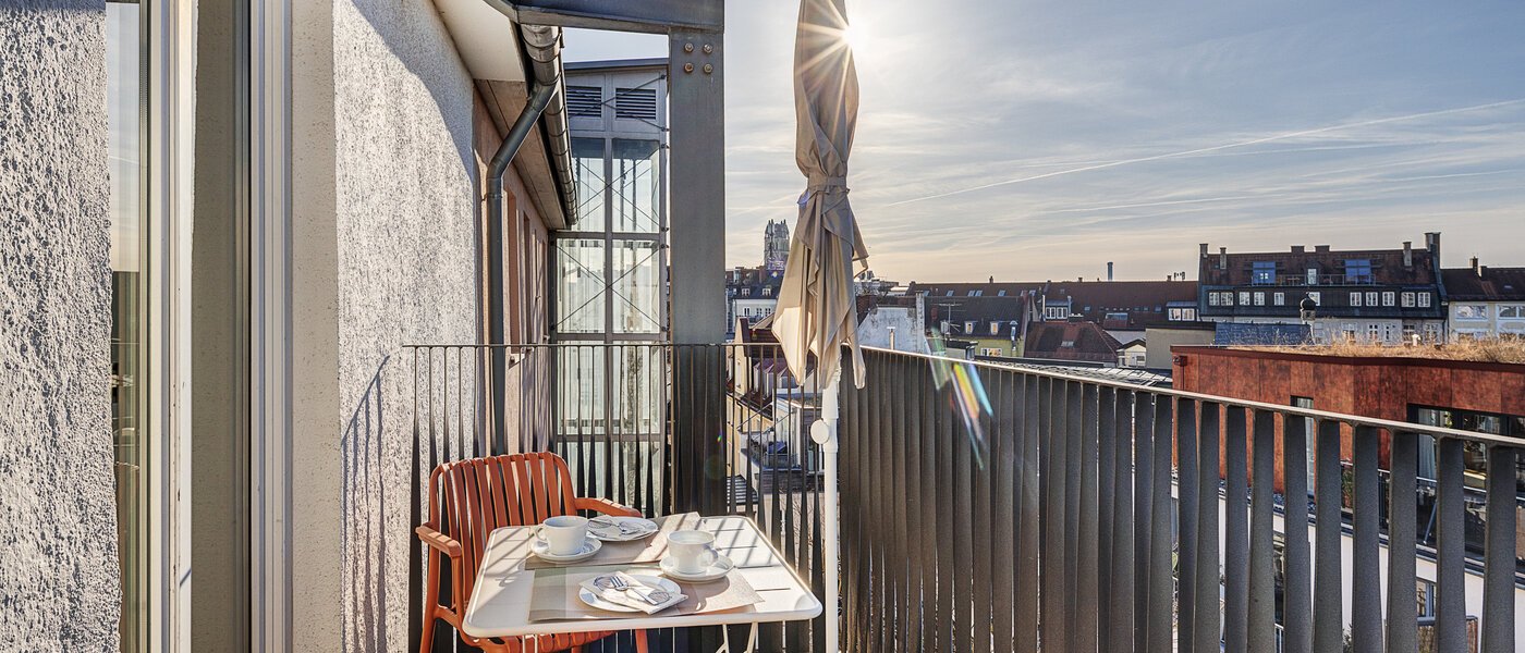 квартира München Gärtnerplatzviertel 01 балкон 14724