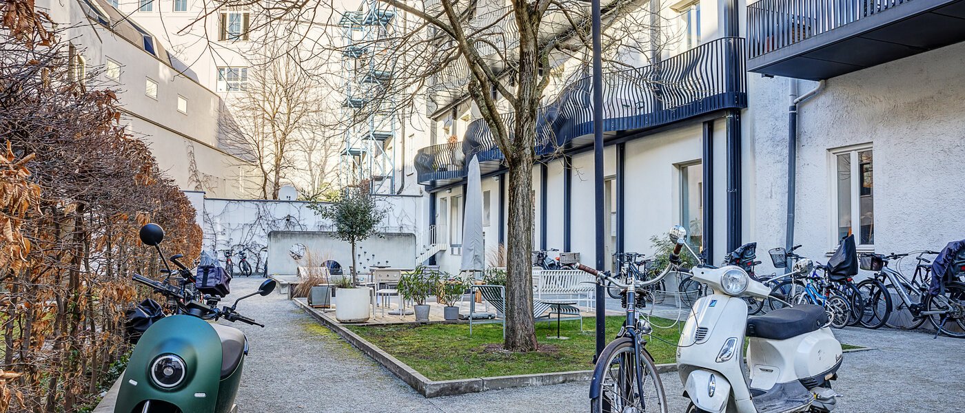 квартира München Gärtnerplatzviertel 01 внутренний двор  14724