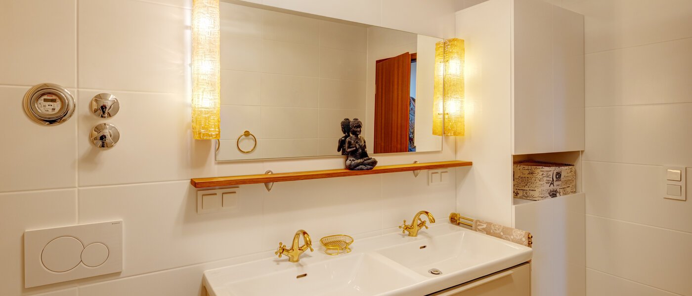 квартира с садом München Solln 03 ванная комната 14725