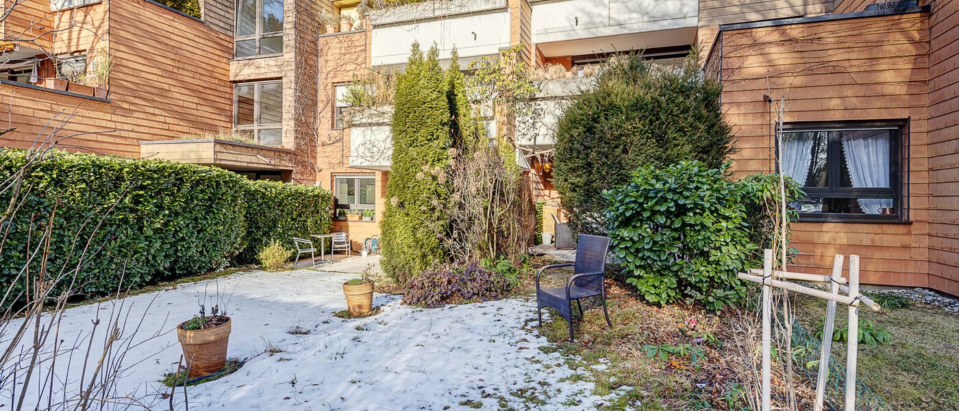 квартира с садом München Solln 03 сад 14725