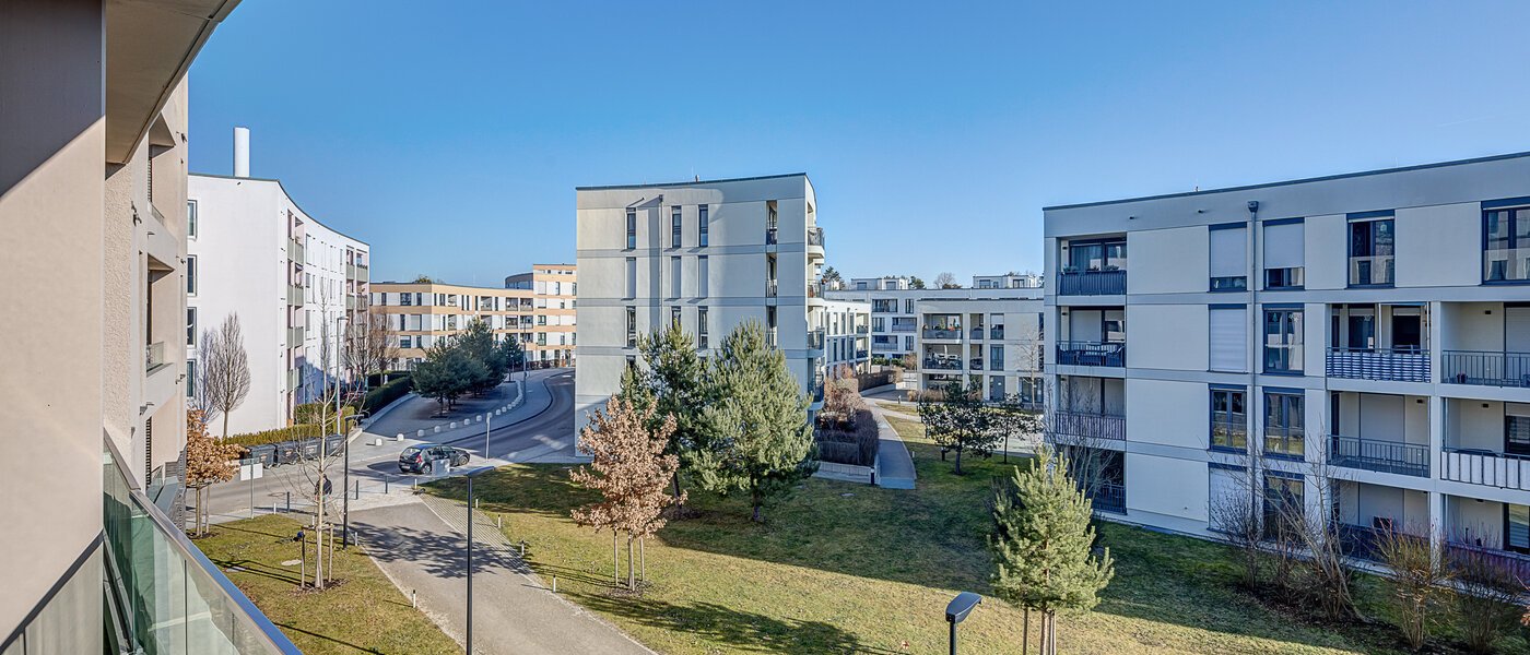 квартира München Neuaubing 01 вид из окна 14726