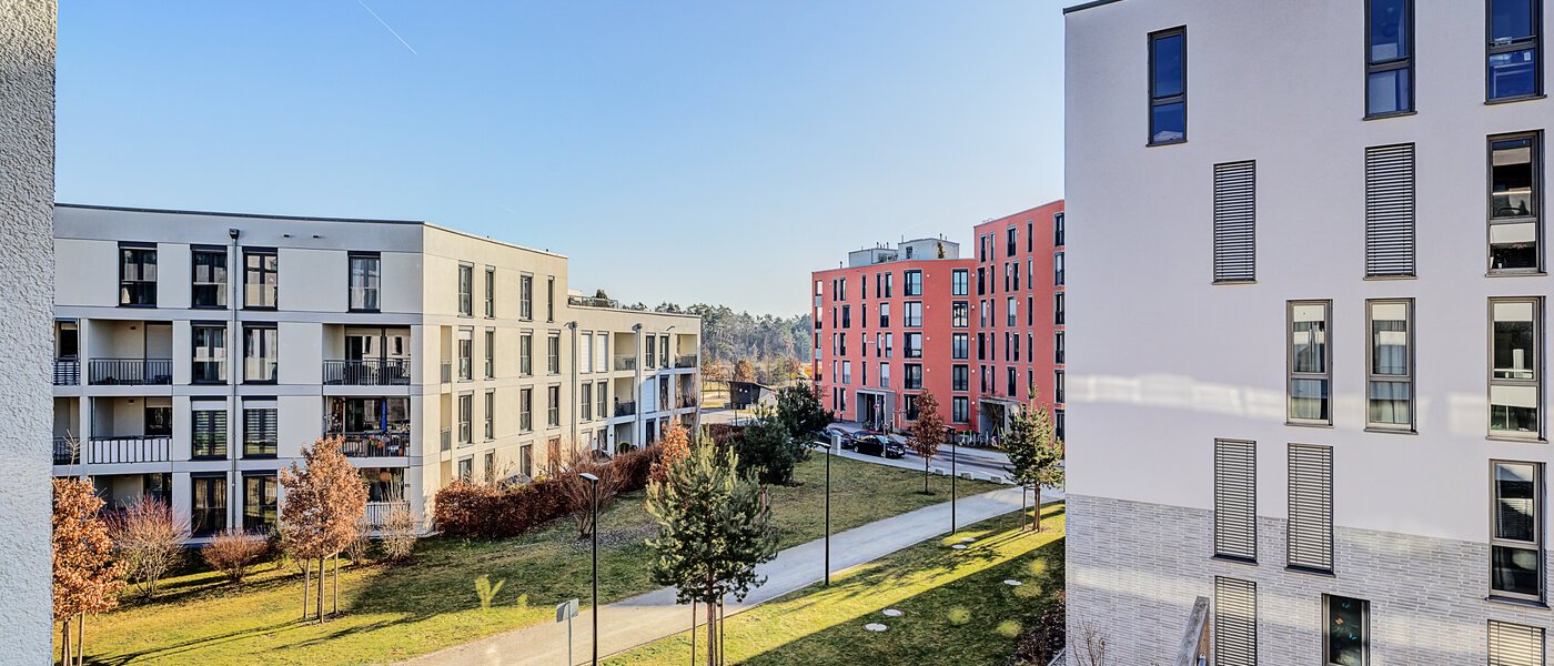 квартира München Neuaubing 02 вид из окна 14726