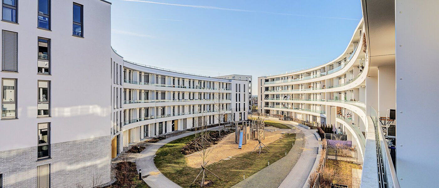 квартира München Neuaubing 04 вид из окна 14726