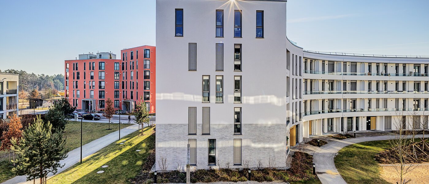 квартира München Neuaubing 05 вид из окна 14726