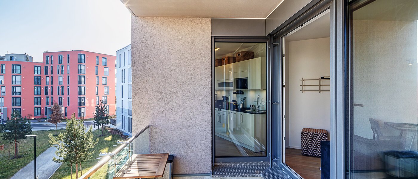 квартира München Neuaubing 01 1-я балкон 14726