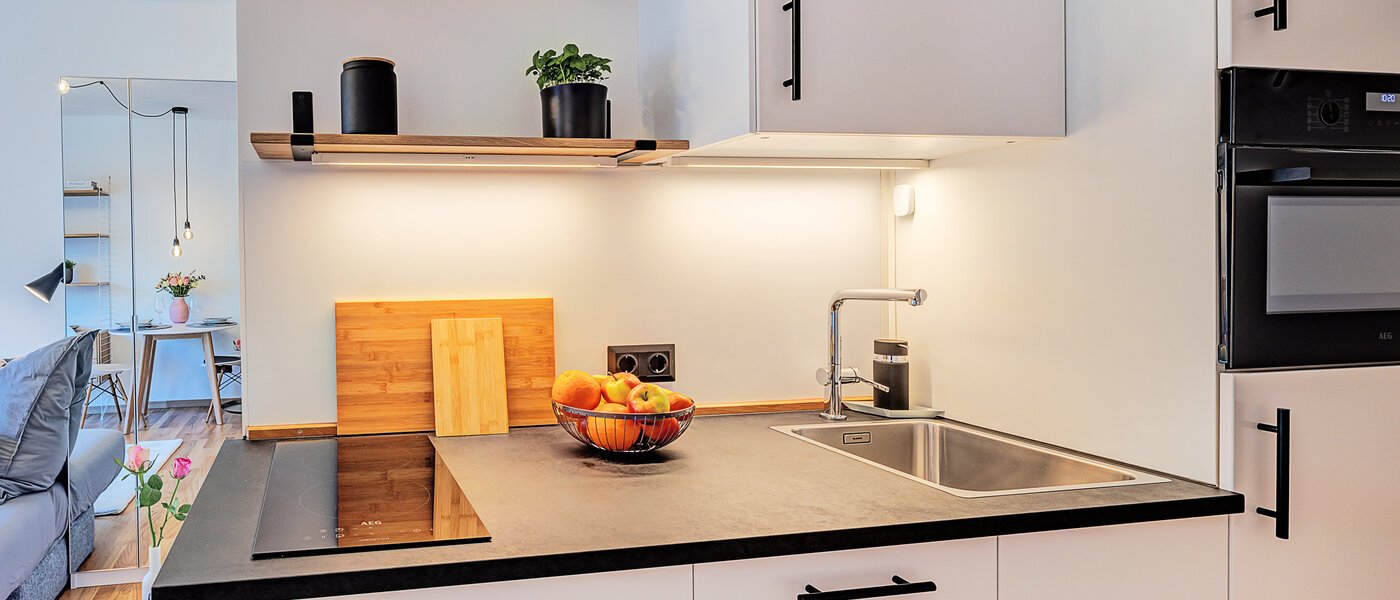 квартира München Schwabing-West 01 кухня 14728