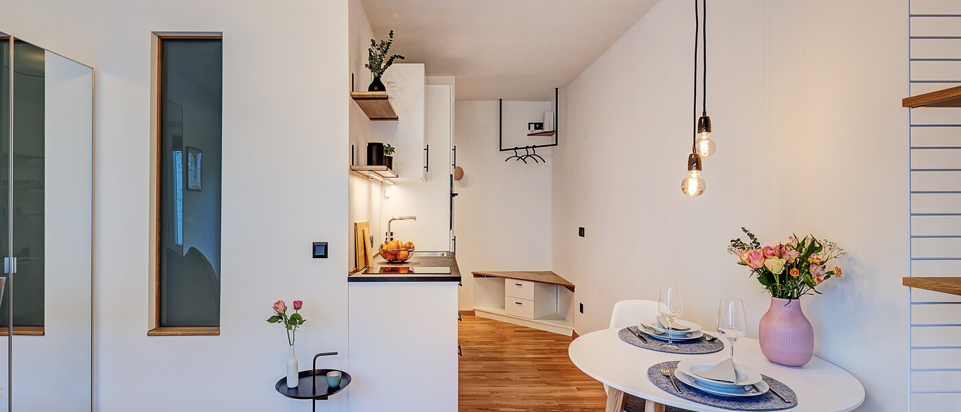 квартира München Schwabing-West 03 жилое пространство 14728