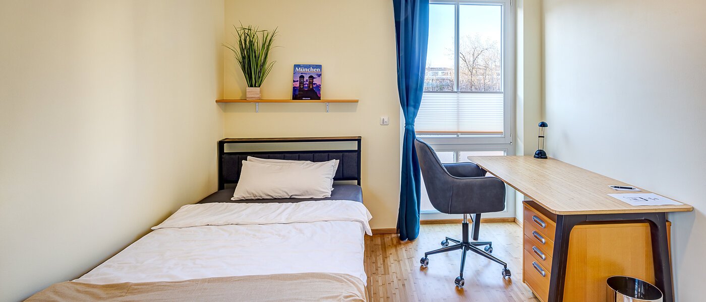 квартира München Haidhausen 02 2-я спальная комната 14730