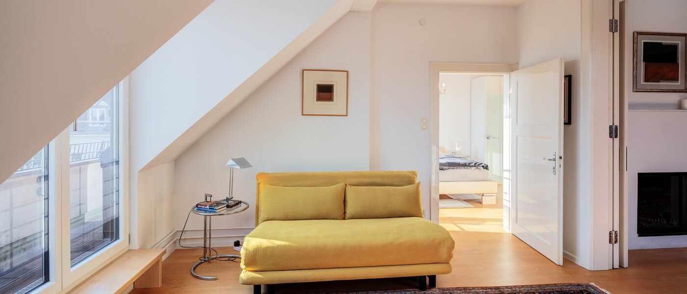 мансардная квартира München Schwabing-West 02 гостевая комната 14731