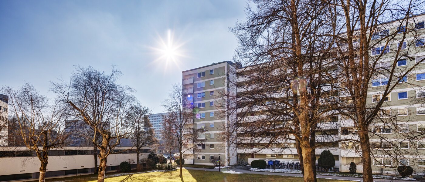 квартира München Forstenried 01 вид из окна 14732