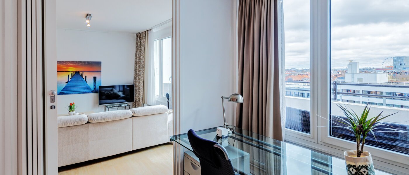 квартира München Haidhausen 03 спальная комната 14734