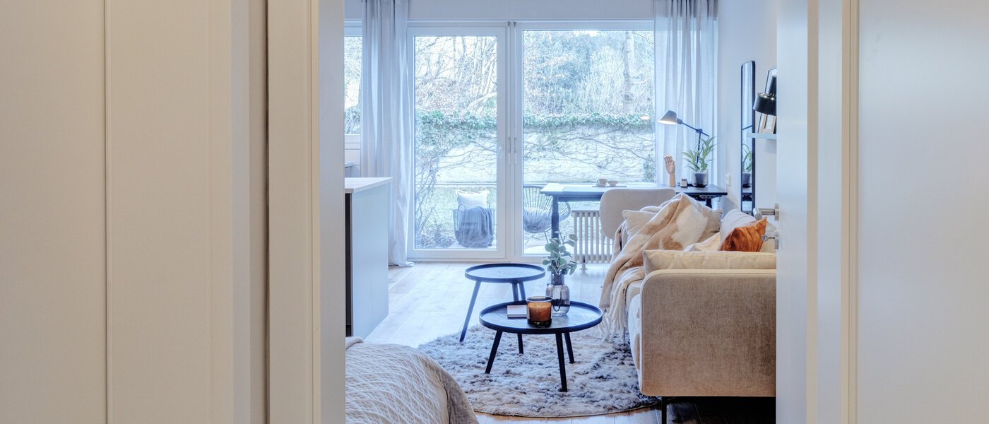 квартира München Schwabing - Alte Heide 01 коридор 14736