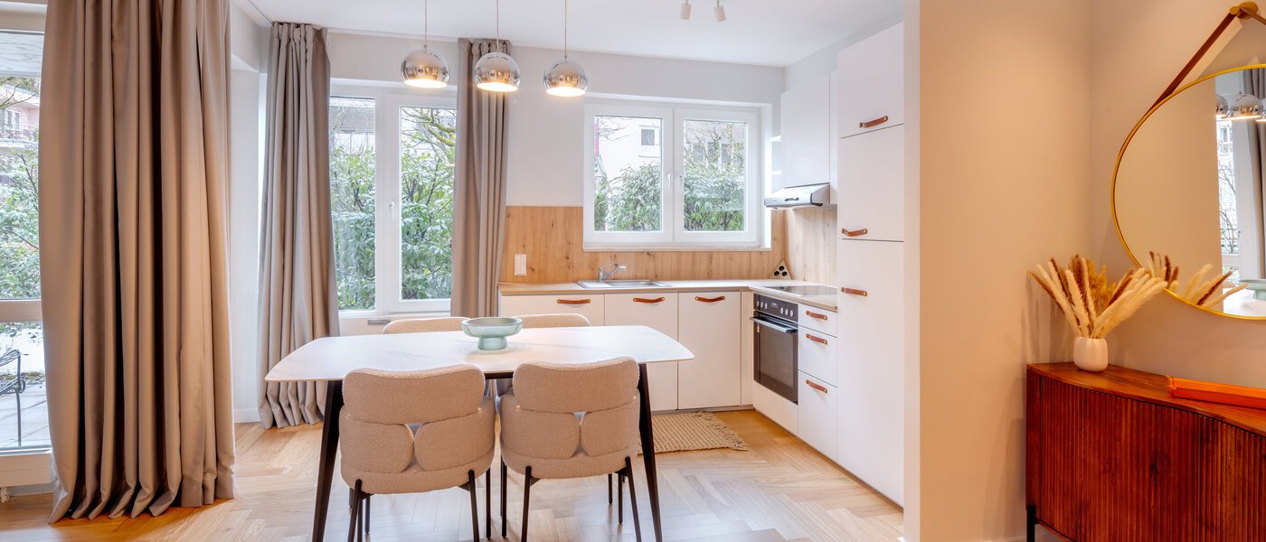 квартира München Herzogpark 01 кухня 14737