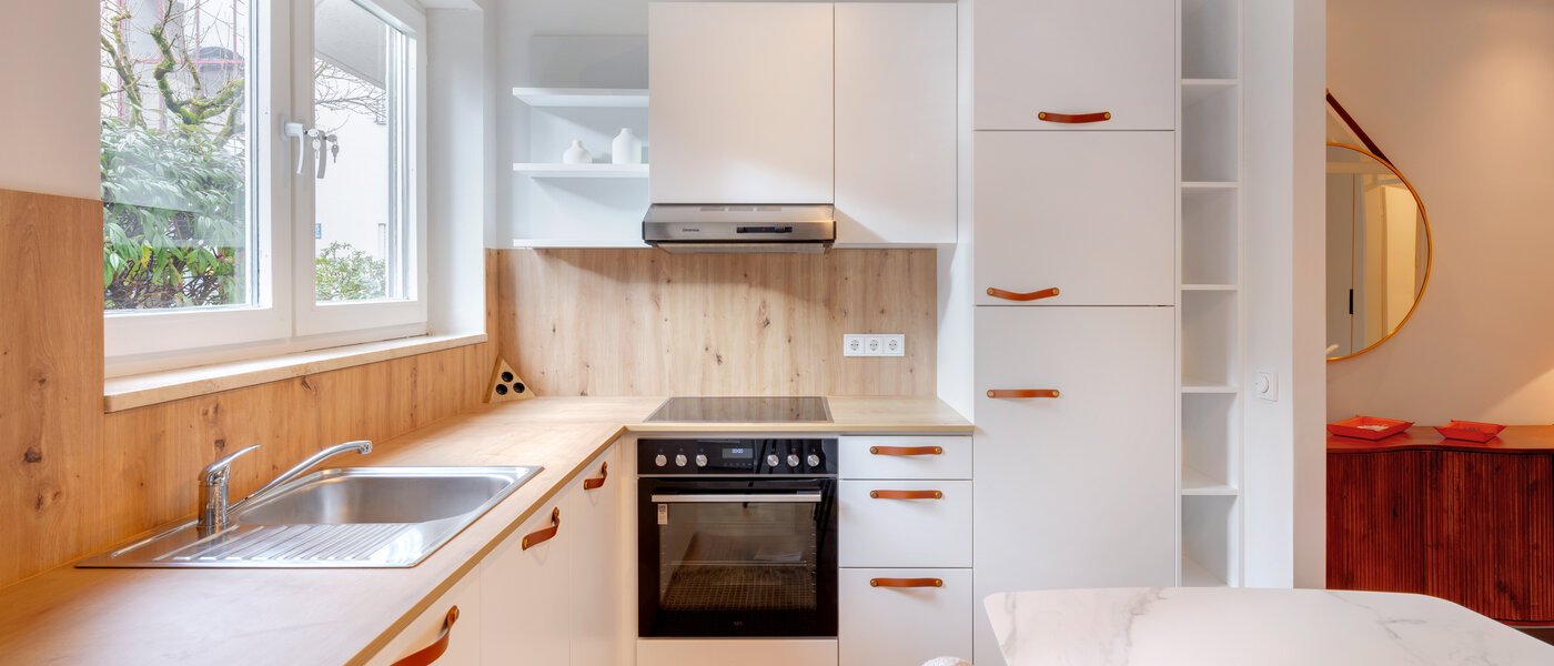 квартира München Herzogpark 02 кухня 14737