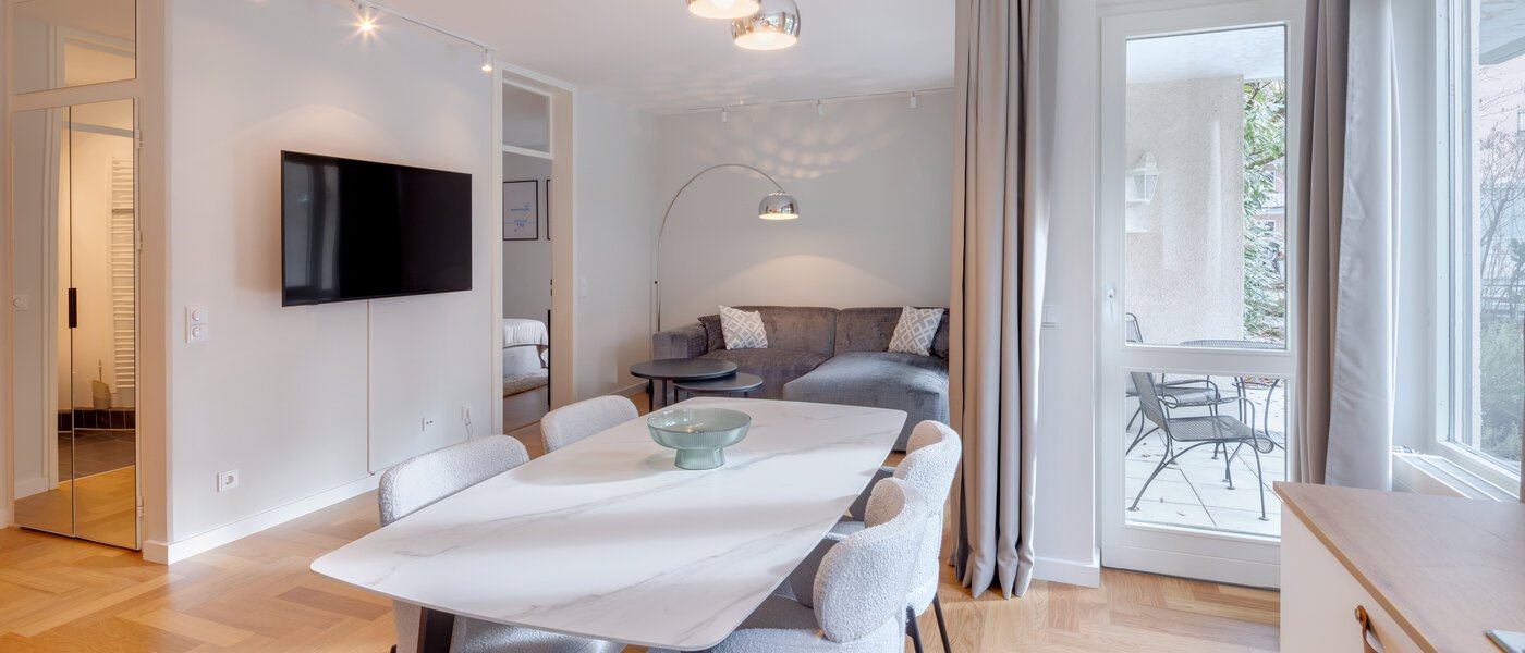 квартира München Herzogpark 04 жилое пространство 14737