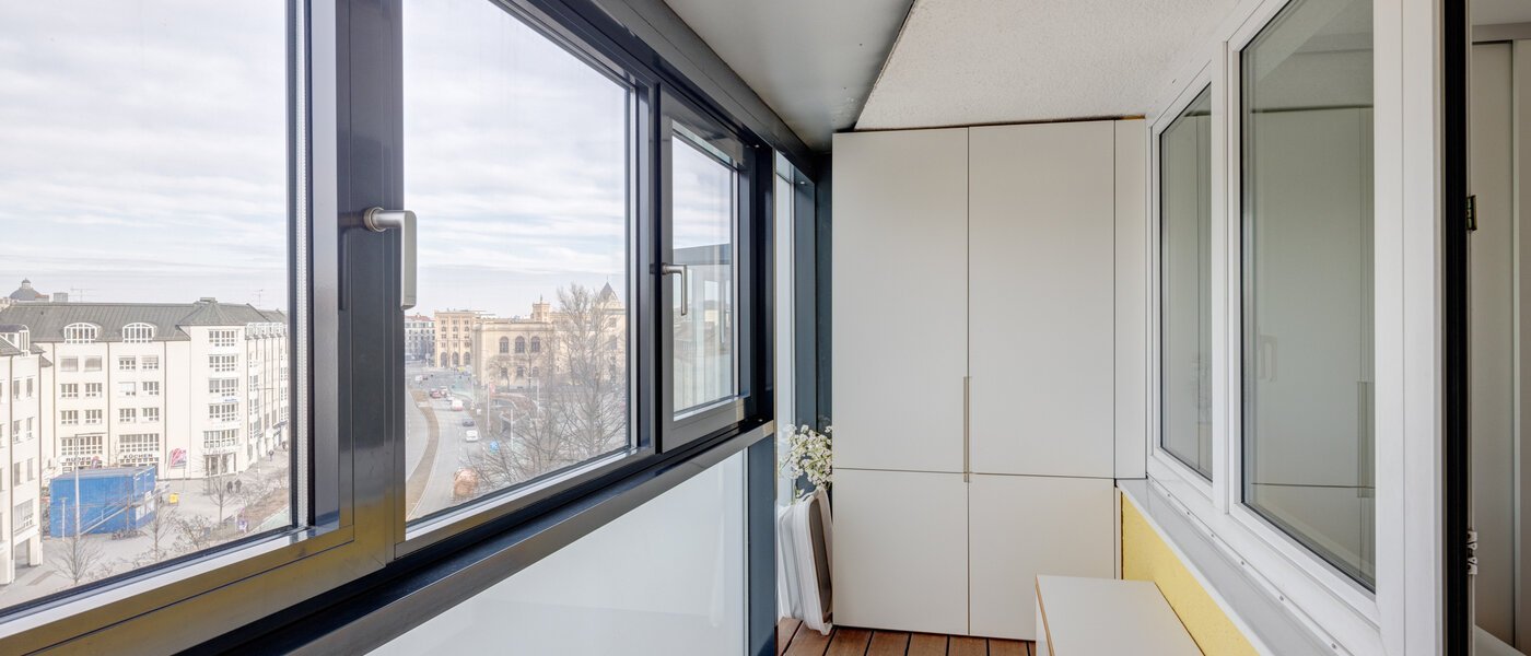 квартира München Lehel 01 балкон 14739