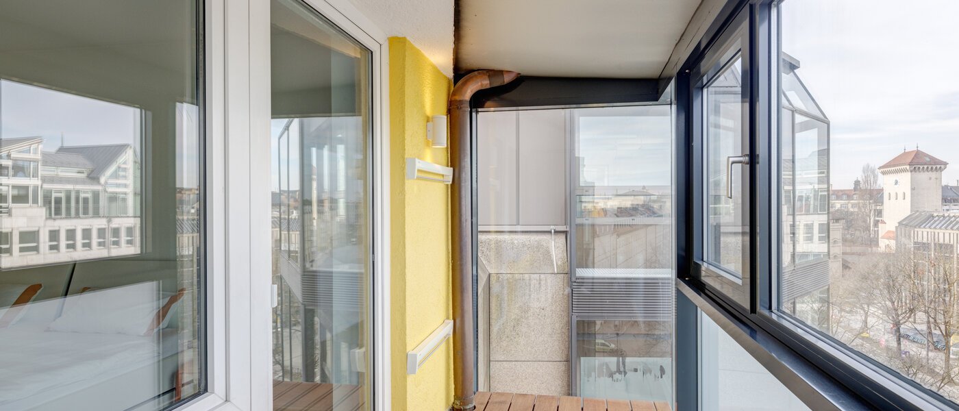 квартира München Lehel 02 балкон 14739