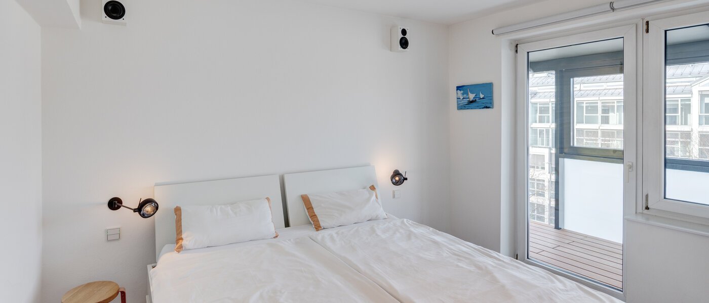 квартира München Lehel 01 спальная комната 14739