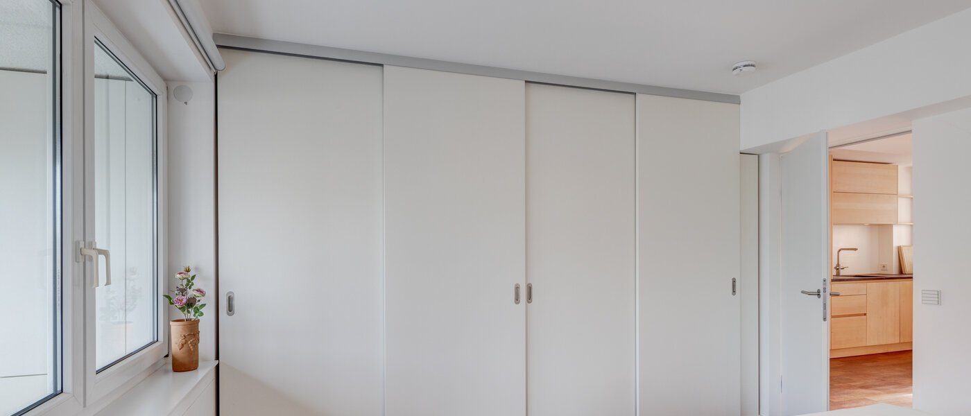 квартира München Lehel 03 спальная комната 14739