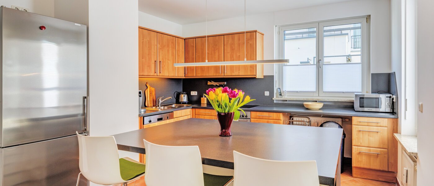 квартира München Schwabing-West 01 кухня 14740