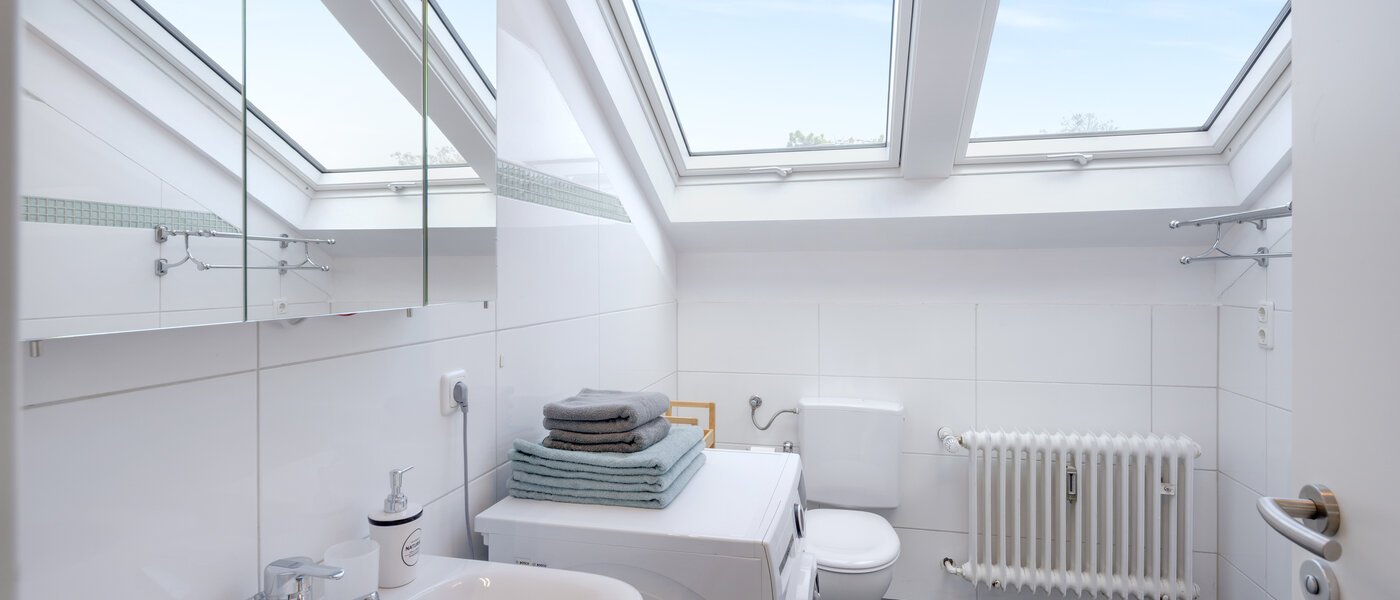 мансардная квартира Gröbenzell 01 ванная комната 14746