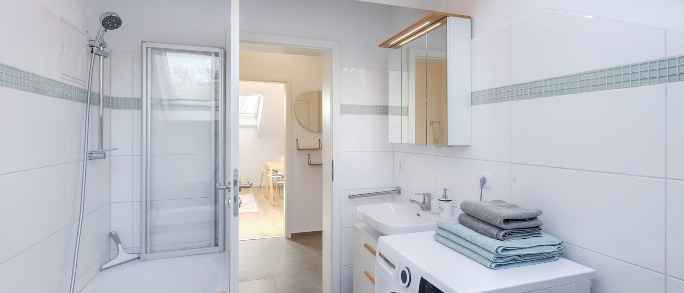 мансардная квартира Gröbenzell 02 ванная комната 14746