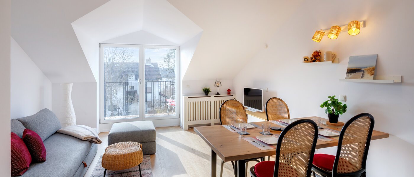 мансардная квартира Gröbenzell 02 жилое пространство 14746