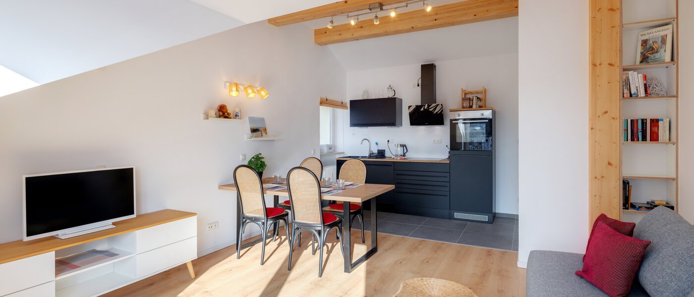 мансардная квартира Gröbenzell 04 жилое пространство 14746