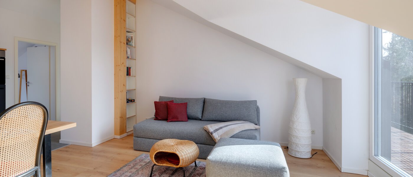 мансардная квартира Gröbenzell 05 жилое пространство 14746