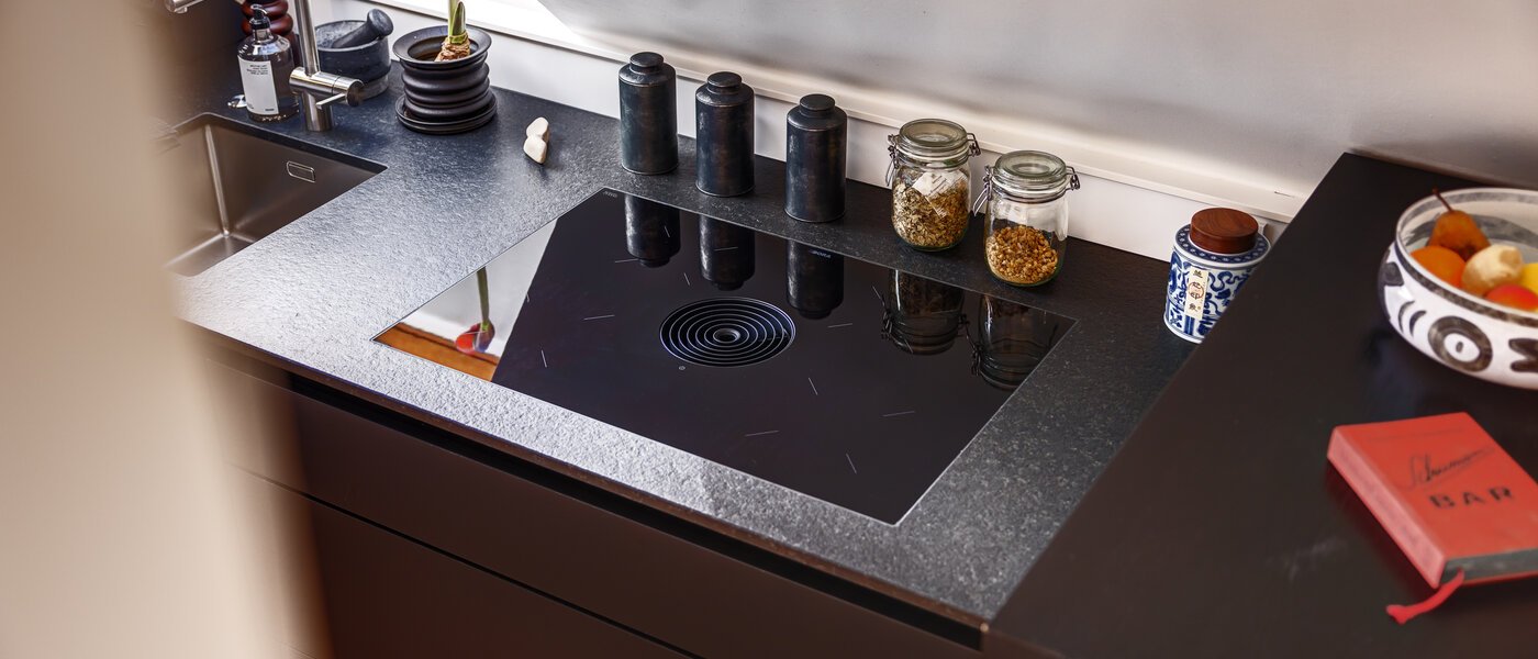 мансардная квартира München Haidhausen 03 кухня 14748