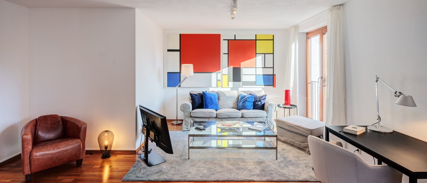 квартира München Schwanthalerhöhe 01 жилое пространство 14749