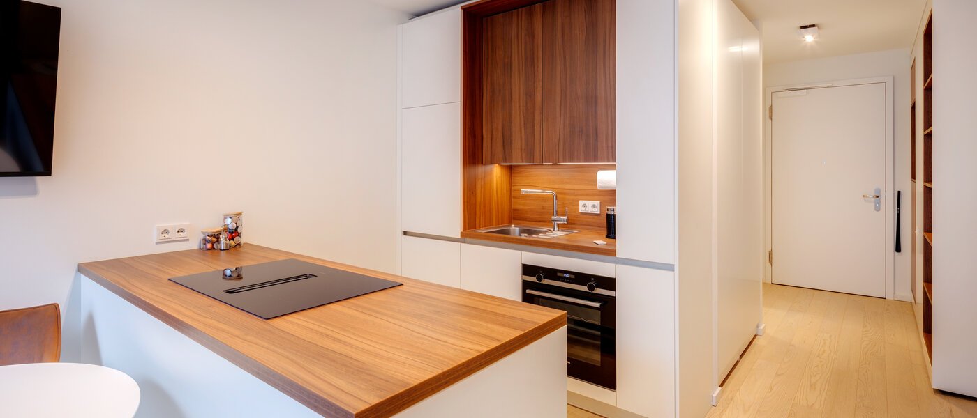 квартира München Maxvorstadt 01 кухня 14752