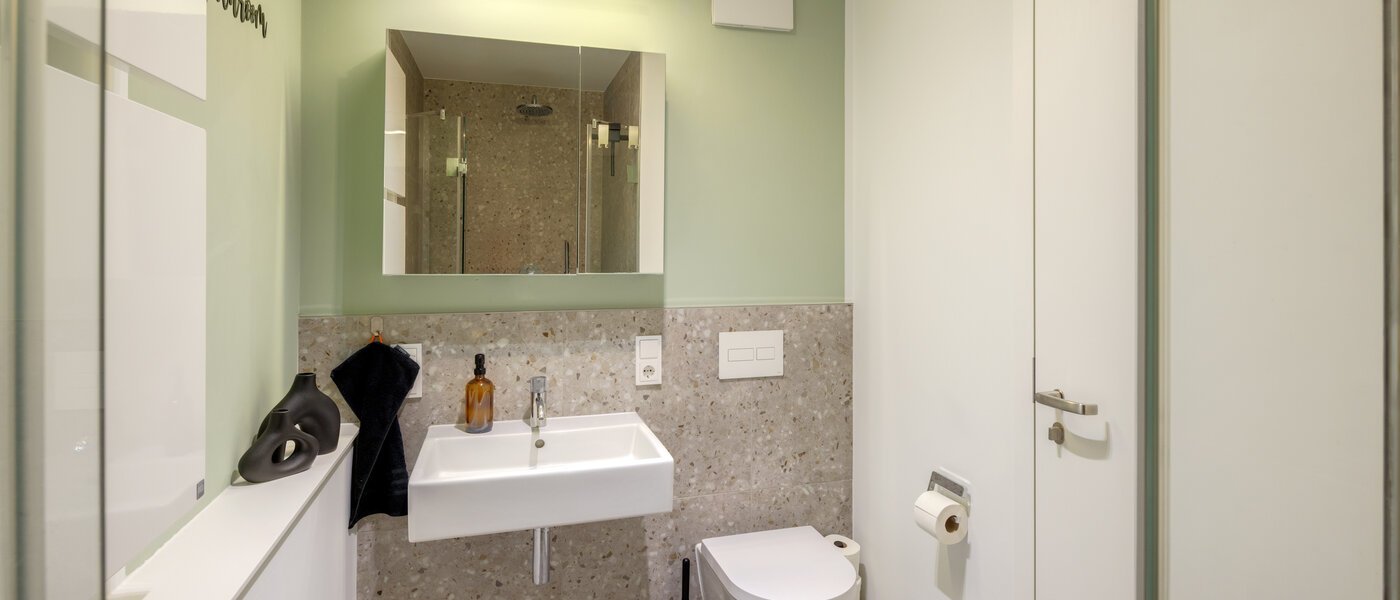 квартира München Maxvorstadt 02 ванная комната 14752