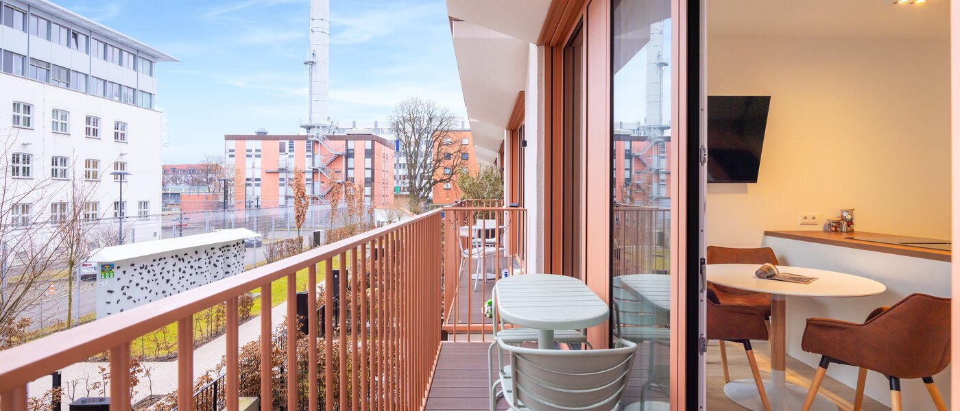 квартира München Maxvorstadt 01 балкон 14752