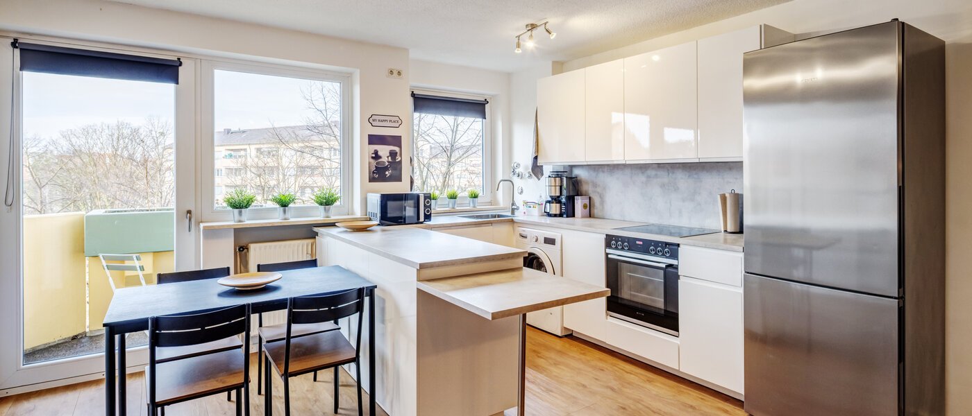 квартира München Neuhausen 01 кухня 14753