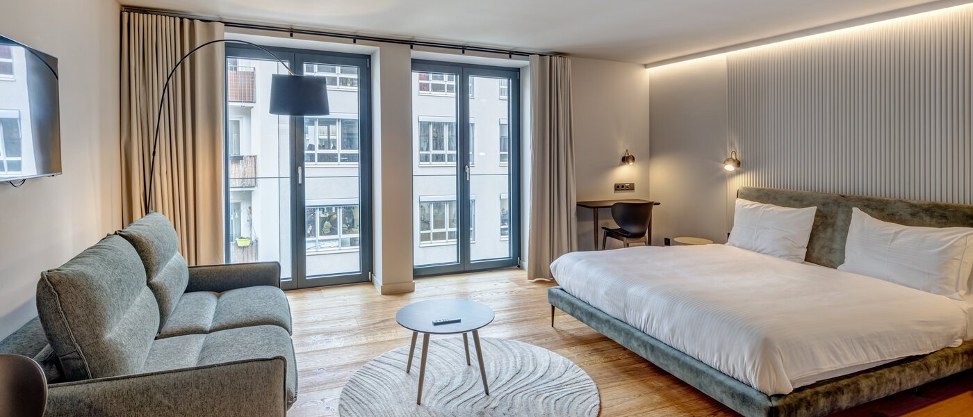 квартира München Ludwigsvorstadt 01 жилое пространство 14755