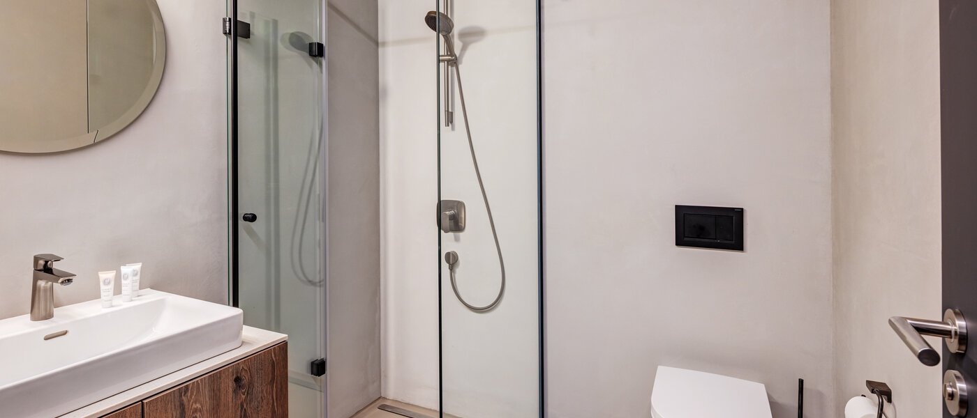 квартира München Ludwigsvorstadt 01 ванная комната 14757