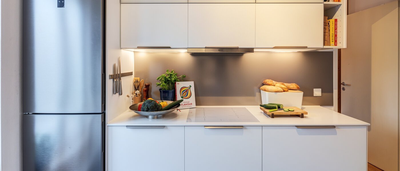 мансардная квартира München Maxvorstadt 02 кухня 14758