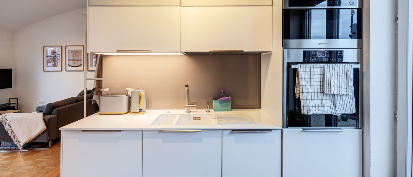 мансардная квартира München Maxvorstadt 03 кухня 14758