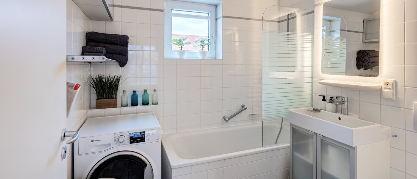 мансардная квартира München Maxvorstadt 01 ванная комната 14758