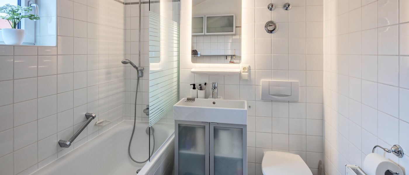 мансардная квартира München Maxvorstadt 02 ванная комната 14758