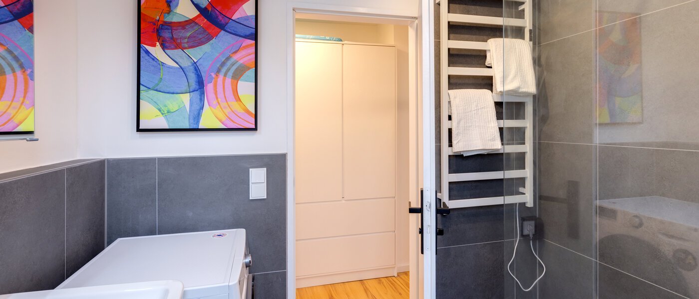 мансардная квартира München Isarvorstadt 02 ванная комната 14762