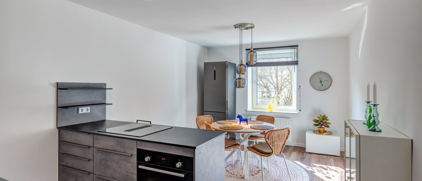 квартира München Isarvorstadt 03 кухня 14764