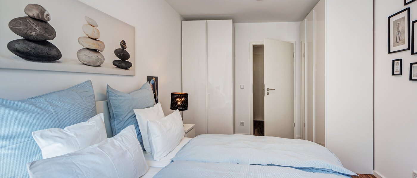 квартира München Isarvorstadt 03 спальная комната 14764