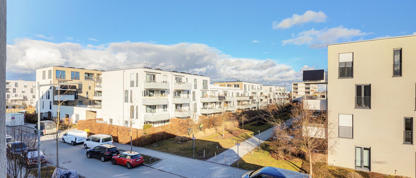 квартира München Perlach 02 вид из окна 14765