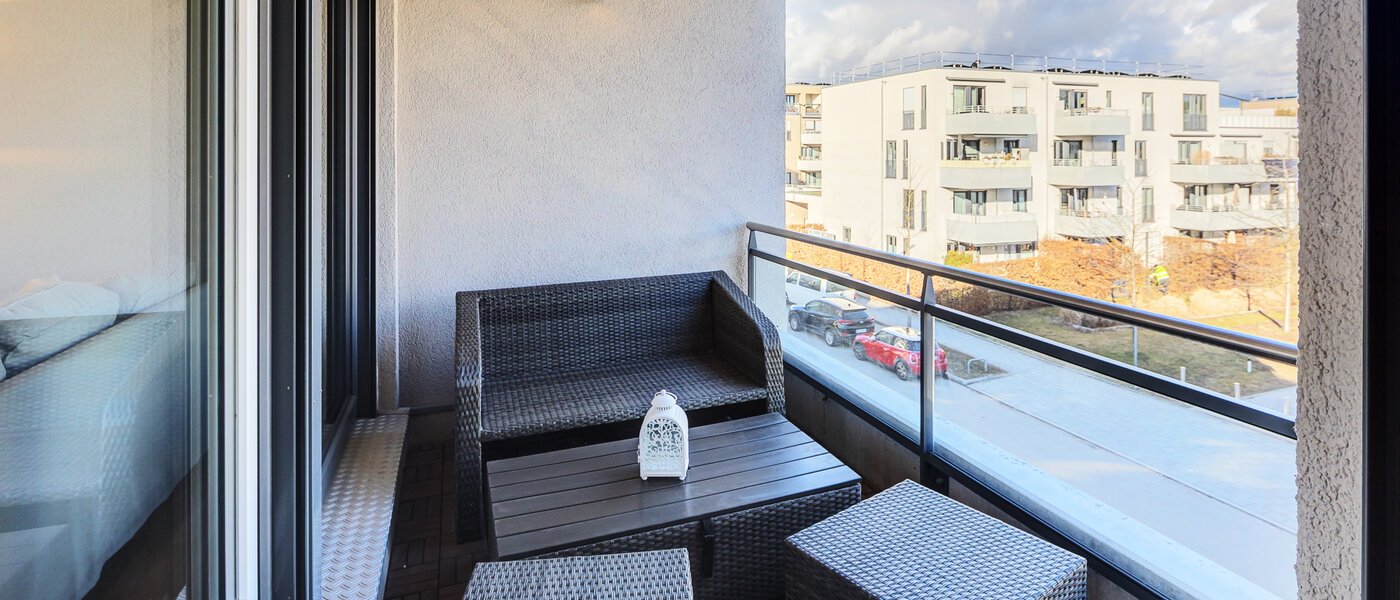 квартира München Perlach 01 1-я балкон 14765