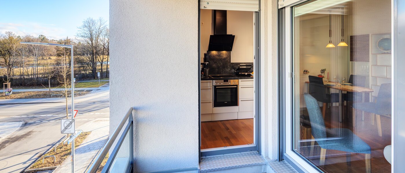 квартира München Perlach 02 1-я балкон 14765