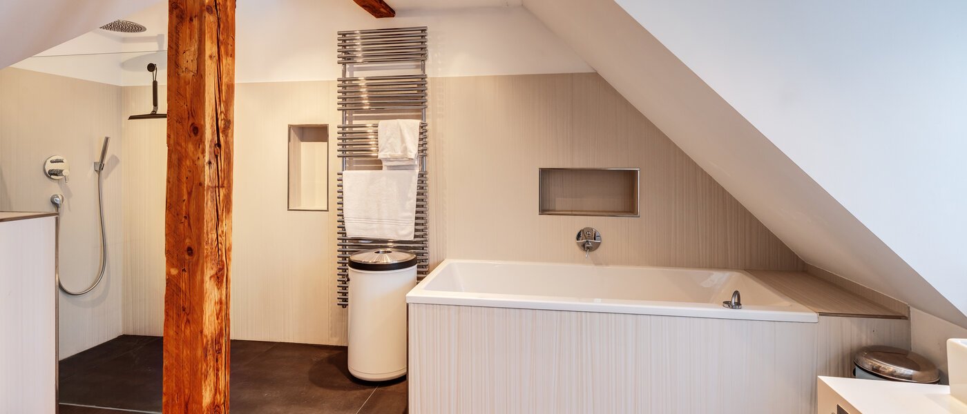 двухэтажная квартира München Schwabing-West 02 ванная комната 14766