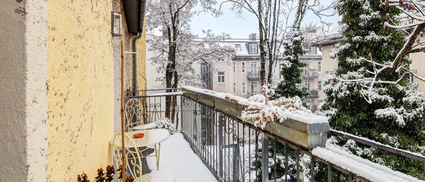 двухэтажная квартира München Schwabing-West 01 балкон 14766